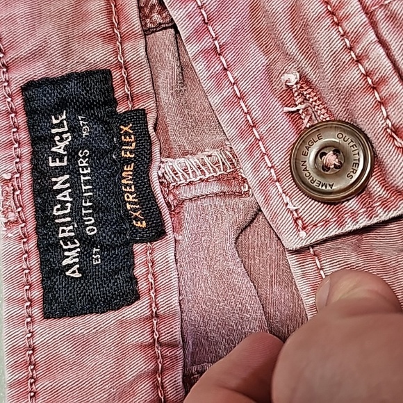 American Eagle purple extreme flex classic fit jean shorts - Picture 6 of 8